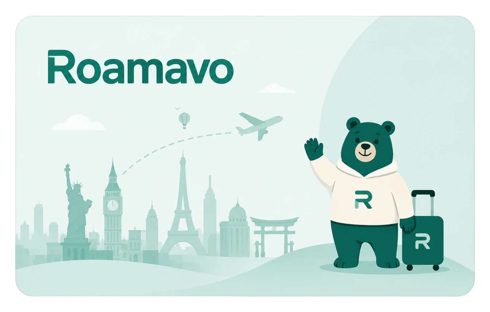 Roamavo global eSIM travel card